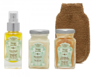 La Sultane de Saba Набор «Путешествие на Острова» Journey to the Islands - Aloe vera and Tiara pouch, 100 / 100 / 50 мл, рукавичка La Sultane de Saba Набор «Путешествие на Острова» Journey to the Islands - Aloe vera and Tiara pouch, 100 / 100 / 50 мл, рукавичка