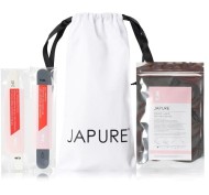 Japure Набор для маникюра в подарочном мешочке «Manicure Stars Kit»: первая пилка, комбинированная пилка, палочка