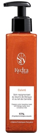 Kydra le Salon Coppery Color Boosting Mask Оттеночная маска с маслом манго и экстрактом корицы «Медный» 190 мл