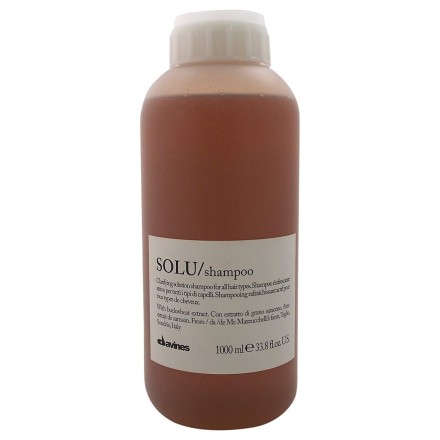 DAVINES SOLU/shampoo 1000 мл Активно освежающий шампунь для глубокого очищения волос
