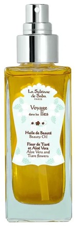 La Sultane de Saba Масло для тела «Путешествие на Острова» Тиаре Алоэ вера Beauty oil island journey -Tiara Flowers and Aloe vera, 200 мл.
