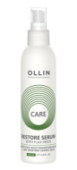 OLLIN CARE Сыворотка восстанавливающая с экстрактом семян льна 150мл/ Restore Serum with Flax Seeds