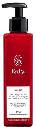 Kydra le Salon Red Color Boosting Mask Оттеночная маска 190 мл с маслом манго и малины «Красный» 190 мл