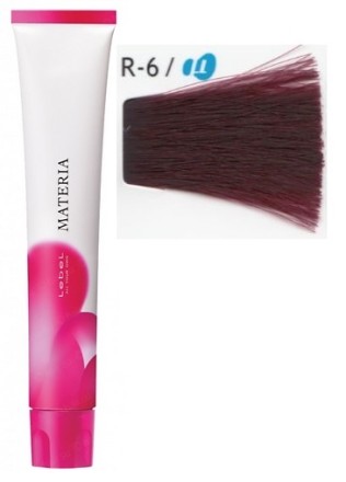 Краска Materia R-6 Lebel Cosmetics Red для волос 80гр
