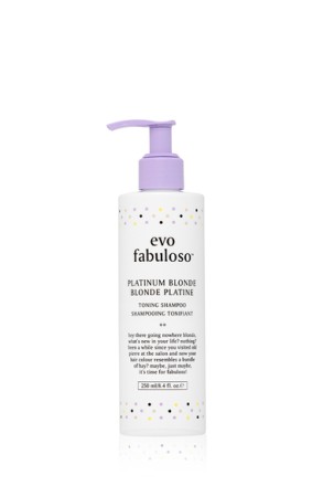 Evo Fabuloso Platinum Blonde Toning Shampoo Интенсивный тонирующий шампунь-уход Платинум Блонд 250 мл