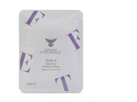 CHRISTINA FITZGERALD RADICAL SIGNATURE PEDICURE MASQUE МАСКА НОСКИ ДЛЯ УХОДА ЗА КОЖЕЙ НОГ, 1 шт