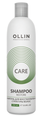 OLLIN CARE Шампунь для восстановления структуры волос 250мл/ Restore Shampoo