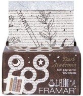 Framar 5x11 Pop-Ups Dark Academia Вытяжная фольга с тиснением «Темная академия» 500 листов для окрашивания 12,5 x 28 см 