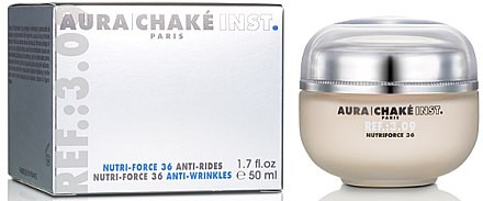 Aura chake Ора Шейк Обогащенный омолаживающий крем "36 c ДНК растений" 50ml Anti-Rides Nutriforce 36 Anti-Wrinkles