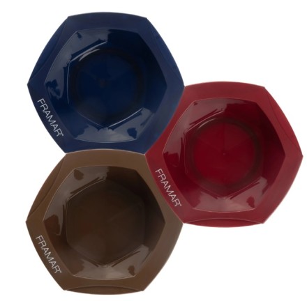 Framar Connect & Color Bowls Dark Akademia Соединяющиеся цветные миски 3 шт для окрашивания «Темная академия» 