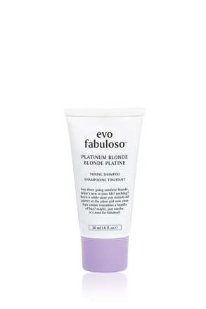 Fabuloso Evo Platinum Blonde Toning Shampoo Интенсивный тонирующий шампунь-уход Платинум Блонд 30 мл