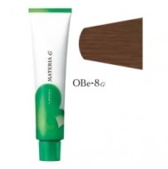 Lebel Cosmetics Materia OBE-8g - Перманентная краска для седых волос светлый блонд оранжево-бежевый 120 гр