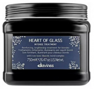 Davines Heart Of Glass Intense Treatment - Интенсивный уход для защиты и сияния блонд 750 мл