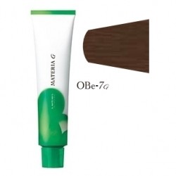 Lebel Cosmetics Materia g OBE-7  - Перманентная краска для седых волос, блонд оранжево-бежевый 120 гр