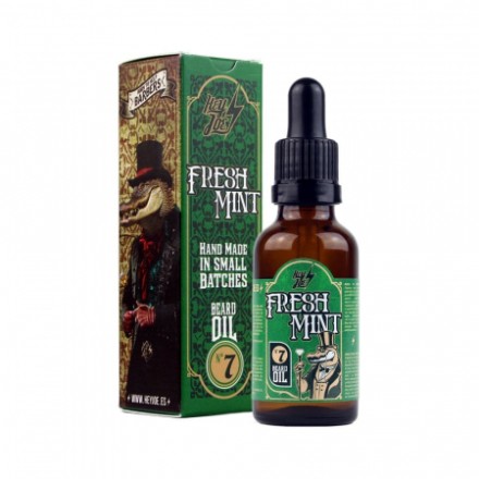 Hey Joe Beard Oil Nº 7 Fresh Mint масло для бороды свежая мята 30 мл 