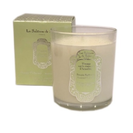 La Sultane de Saba Ароматическая свеча Зеленый чай Имбирь Scented Candle Ginger Green Tea, 165 г