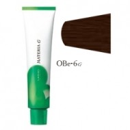Lebel Cosmetics Materia OBE-6  g - Перманентная краска для седых волос, темный блонд оранжево-бежевый 120 гр