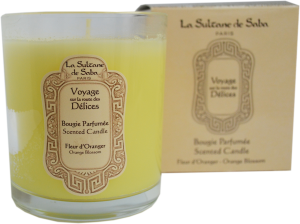 La Sultane de Saba Ароматическая свеча Апельсиновые цветы Scented Candle Orange Blossom, 165 г