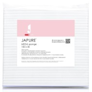 Japure Mega sponge for manicure Мега-спонж для маникюра (абразивность 150 единиц) 30 шт и 1 пластиковая основа