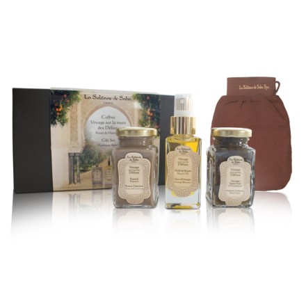 Подарочный набор Церемония Хаммама - LA SULTANE DE SABA SET "RITUAL HAMMAM"