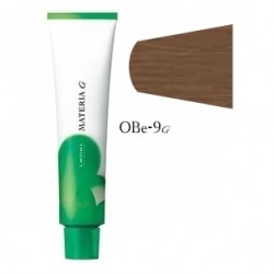 Lebel Cosmetics Materia g OBE-9 Перманентная краска для седых волос очень светлый блонд оранжево-бежевый 120 гр