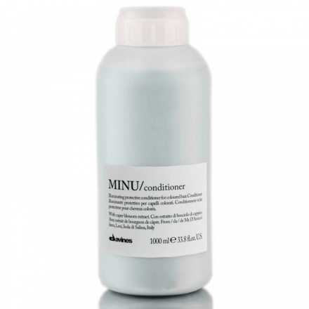 DAVINES MINU/conditioner - Защитный кондиционер для сохранения косметического цвета волос, 1000 мл.