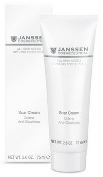 Janssen Крем против рубцовых изменений кожи  Retexturising Scar Cream 75 мл
