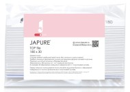 Japure Top file for manicure Первая пилка для маникюра (абразивность 180 единиц) 30 шт и пластиковая основа