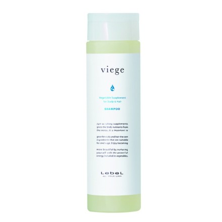 Lebel Шампунь восстанавливающий для волос и кожи головы viege shampoo 240ml