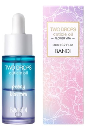 Bandi Двухфазное масло для кутикулы (пион) Flower Vita Two Drops 20 мл Oil Peony Blossom 