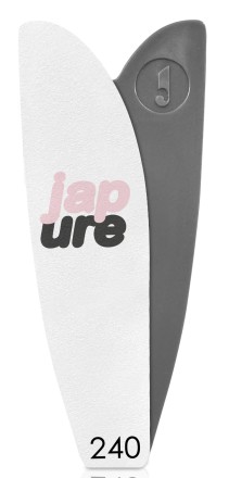 Japure Набор TOP file 240 & MEGA sponge 240 Первая пилка & Мега спонж  
