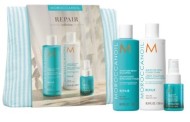 Весенний набор Moroccanoil 2026 Repair для восстановления волос: Шампунь+Кондиционер 2х250 мл+Несмываемый кондиционер 50 мл