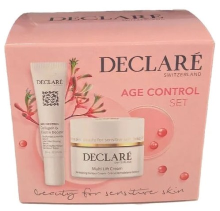 Declare Бьюти-набор «Мультилифт»  Set Age Control Multilift (Ремоделирующий крем с лифтинговым действием 50 мл, Сыворотка-активатор коллагена и эластина 15 мл) 