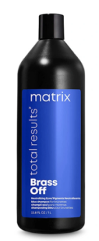 MATRIX ШАМПУНЬ TOTAL RESULTS COLOR OBSESSED BRASS OFF ДЛЯ ВОЛОС ОТТЕНКА ХОЛОДНЫЙ БЛОНД, 1000 МЛ
