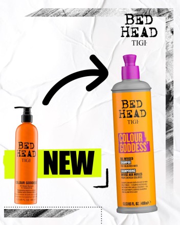 Tigi Bed Head шампунь для окрашенных волос Colour Goddess Oil Infused Shampoo For Coloured Hair, 400 мл.