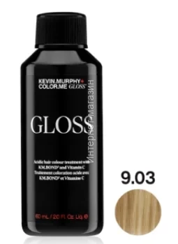 Color.Me Gloss 9.03/9NG 60 мл Very.Light.Blonde.Natural.Gold Полуперманентная краска-гель с кислым pH Acidic Очень Светлый Блонд Натуральный Золотой 
