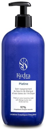 Оттеночная маска с маслом Манго и экстрактом Арктических ягод Color boosting mask with Mango Butter and Arctic berries, PLATINIUM (500 мл)