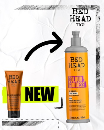 Tigi Bed Head Кондиционер с натуральными маслами для окрашенных волос Colour Goddess Oil Infused Conditioner For Coloured Hair, 400 мл.