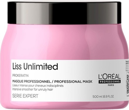 Loreal Professionnel prokeratin LISS UNLIMITED Masque -Маска разглаживающая для непослушных волос 500мл