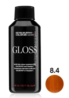 Color.Me Gloss 8.4/8C 60 мл Lig.Blond.Copper Полуперманентная краска-гель с кислым pH Acidic Светлый Блондин Медный