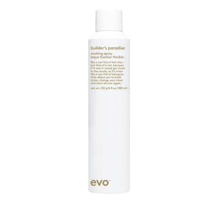 Лак для волос сильной фиксации Evo builder's paradise working spray 300 мл