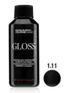 Color.Me Gloss Acidic 1.11/1AA Black.Ash.Int 60 мл  Полуперманентный гелевый краситель c кислым pH