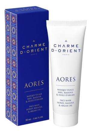 CHARME D'ORIENT Медовая маска для лица с рассулом Face mask with honey, ghassoul & Argan oil,  50мл