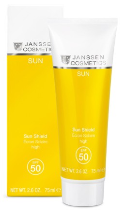 Janssen Эмульсия для лица и тела с максимальной защитой SPF 50  Sun Shield SPF 50, 75 мл