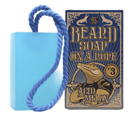 Hey Joe Beard Soap on a Rope Nº 3 Acid Melon Мыло для бороды с ароматом дыни 150 гр