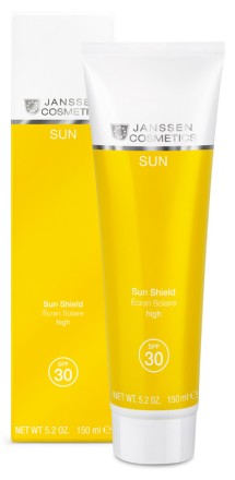 Janssen Солнцезащитная эмульсия для лица и тела SPF 30, Sun Shield SPF 30 150 мл
