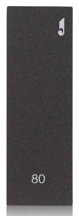Japure King-size foot paddle Black Пилка черная для стоп кинг-сайз абразивность 80 единиц