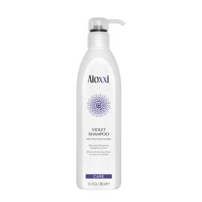 Aloxxi Violet Shampoo Шампунь против желтизны волос 300 мл