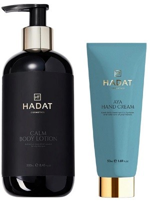 Набор Hadat Calm уход для тела и рук Calm Body Lotion 300 мл и Aya Hand Cream 50 мл