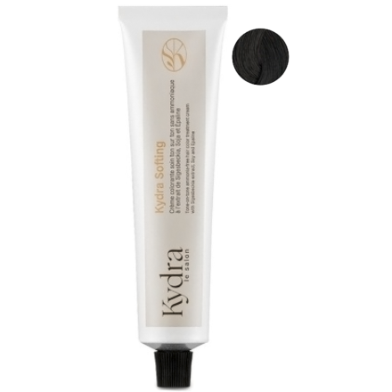Крем-краска для волос тонирующая Kydrasofting tone-on-tone ammonia free hair color treatment cream, DARK BROWN (60 мл)